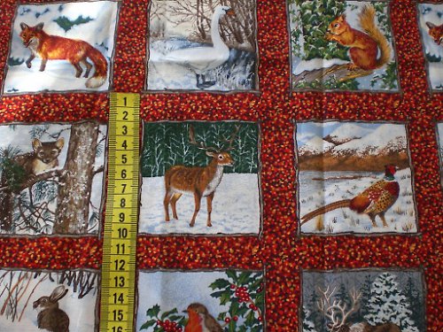 Zimní panel - zvířátka — foto 1