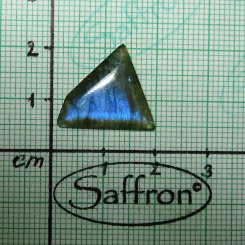 Labradorit kabošon 33 — foto 1