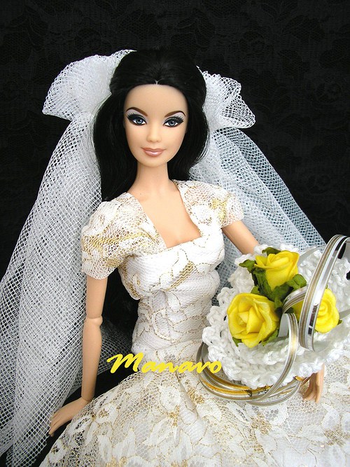 Svatební kytička pro Barbie V. — foto 1