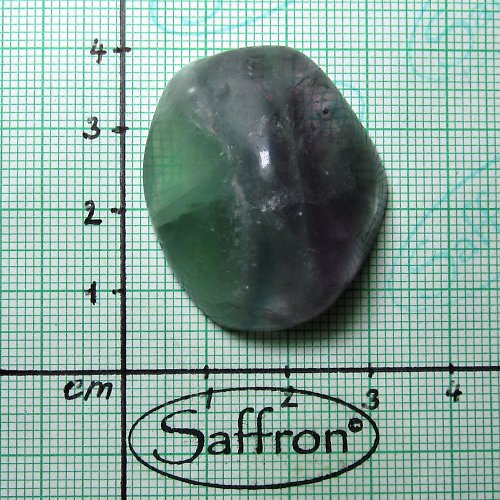 Fluorit nepravidelný kabošon č.2 — foto 1