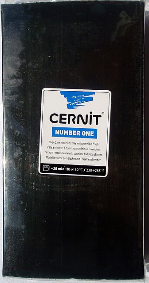 Cernit Number one 500g- 100 černá — foto 1