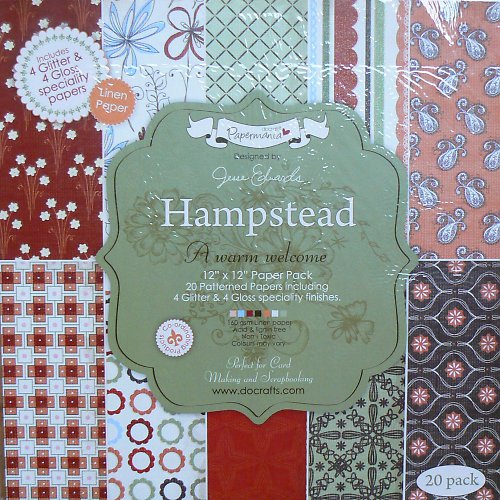 Sada papírů Hampstead - 30,5x30,5 cm — foto 1