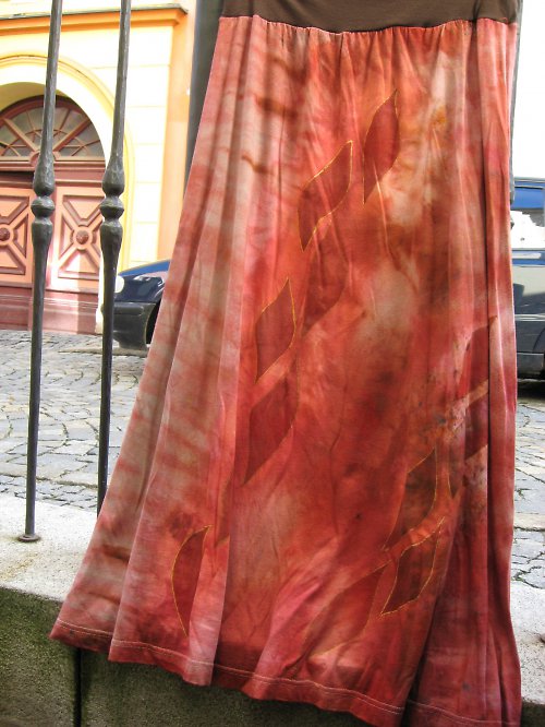 Sukně teraccota SLEVA — foto 1