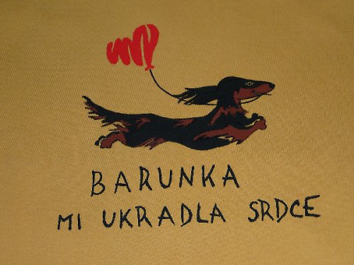 Pánské tričko s pejskem Barunkou — foto 1