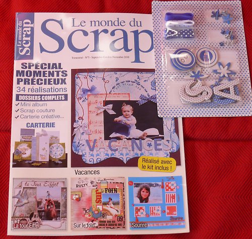 Časopis scrapbooking Le monde du Scrap — foto 1