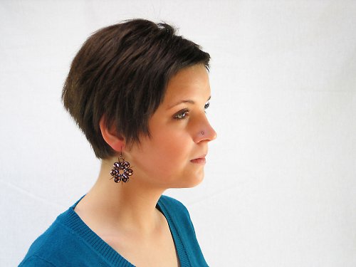 Naušnice : " Marguaritas bronz " — foto 1