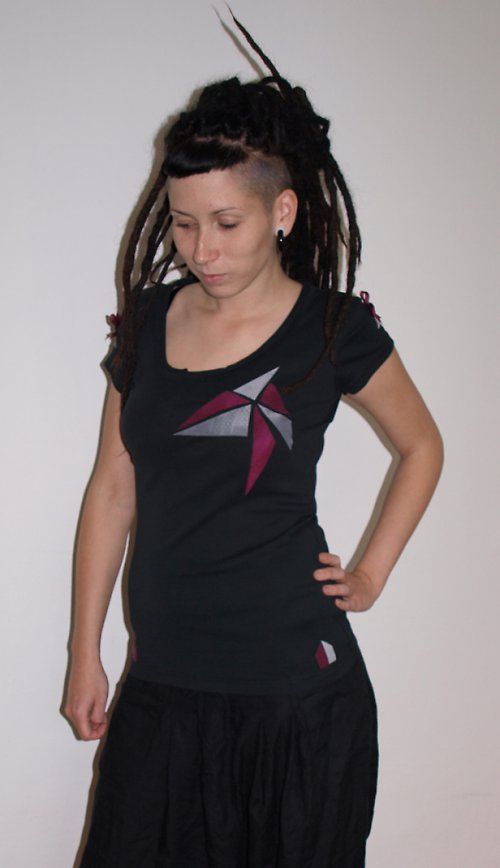 Tričko Geometrix Black — foto 1