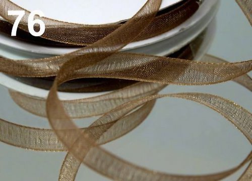 Šifonová stuha 6mm 4 metry!! — foto 1
