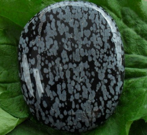 Obsidián vločkový 48x43mm — foto 1