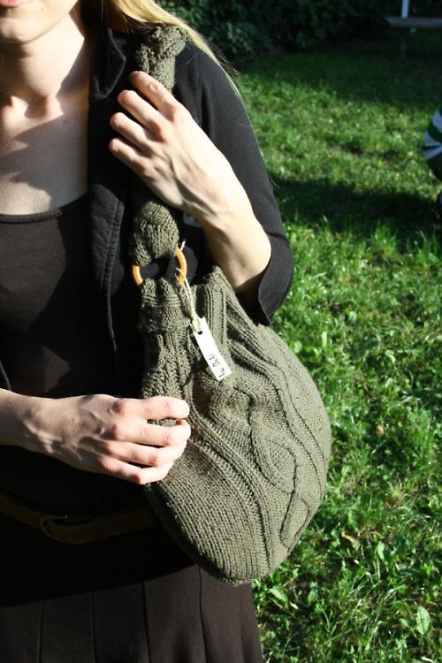 Pletená kabelka — foto 1