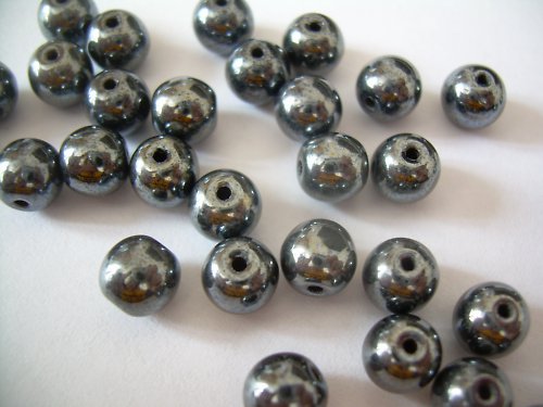 Skleněná kulička 6 mm - 35 ks — foto 1