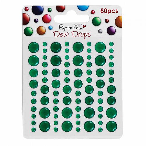 Adhesive Dew Drops Verde -scrapbook — foto 1