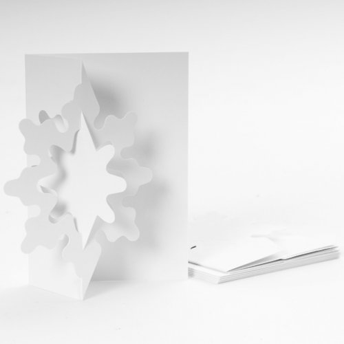 3D Card Blanks (Snowflake) -scrapbook — foto 1