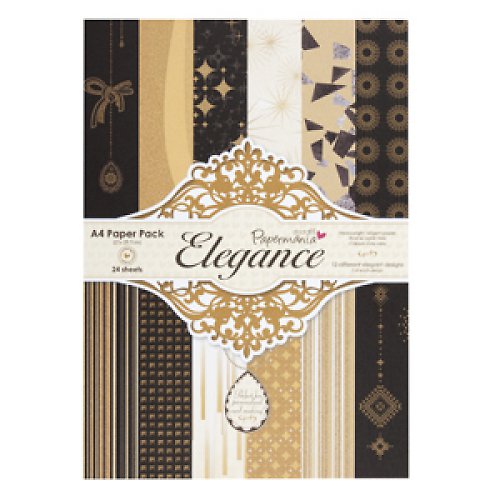 Sparkling Elegance - Sada papírů A4 - 12 ks — foto 1