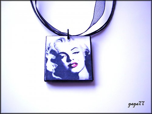 Přívěsek Marilyn Monroe - na přání — foto 1