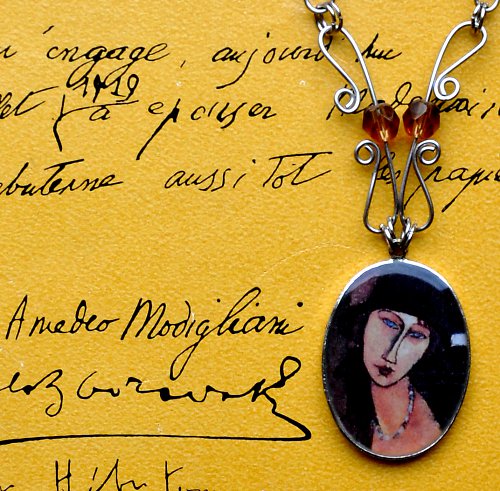Náhrdelník Modigliani — foto 1