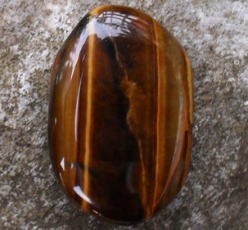 Tygří oko 37x25mm — foto 1