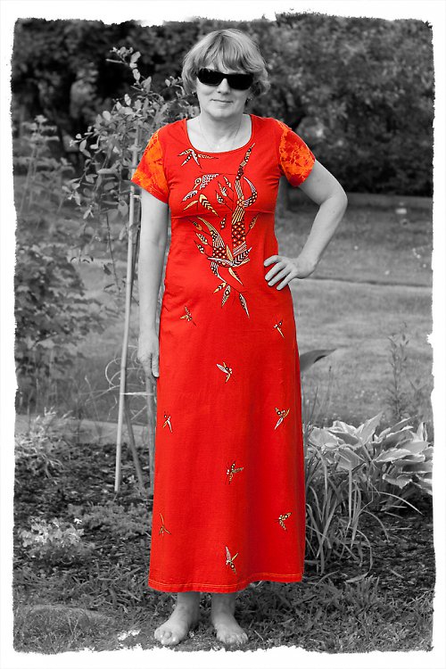 Dámské šaty - Větvičky — foto 1