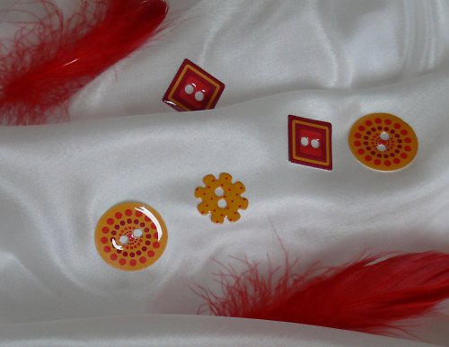 Papírové knoflíky — foto 1
