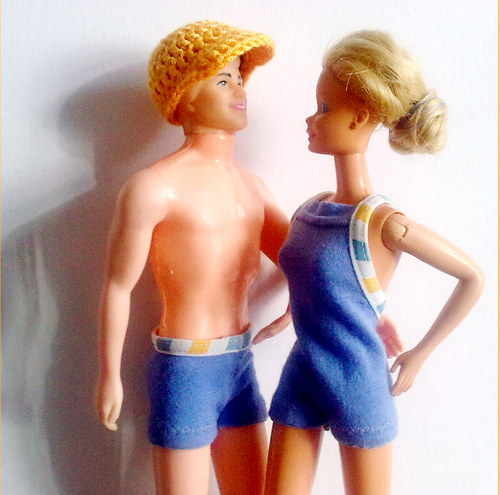 Retro plavky pro Barbie — foto 1