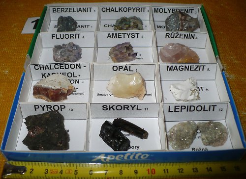Mineralogická minisbírka I. — foto 1