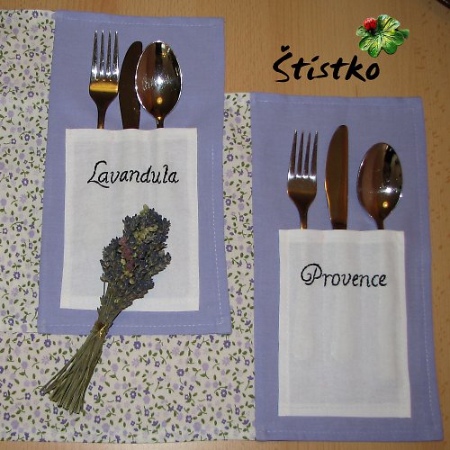 Prostírání s kapsami - Levandule — foto 1