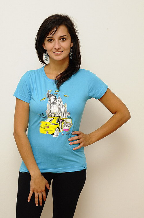 AKCE !! Dámské triko NY -30% — foto 1