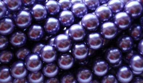 Voskované perly 6 mm - 35 ks — foto 1