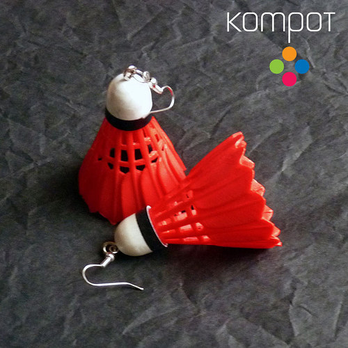 BADMINTON :: červený (chir. ocel)