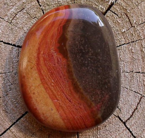 Luxusní jaspis polychrom 46x38mm — foto 1