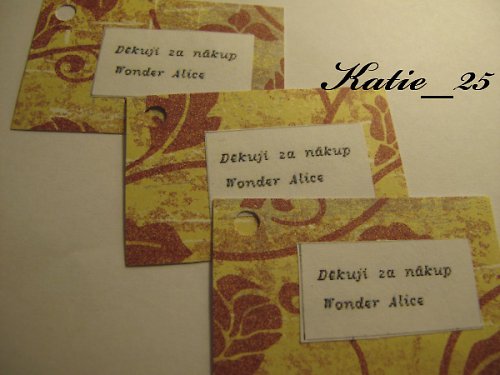 Děkovné cedulky — foto 1