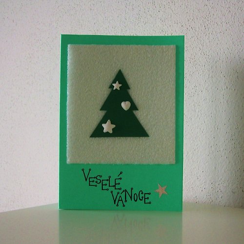 Přání - vánoční stromeček — foto 1