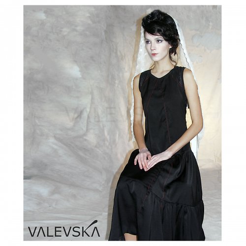 Frida, černé šaty, 36-38 — foto 1