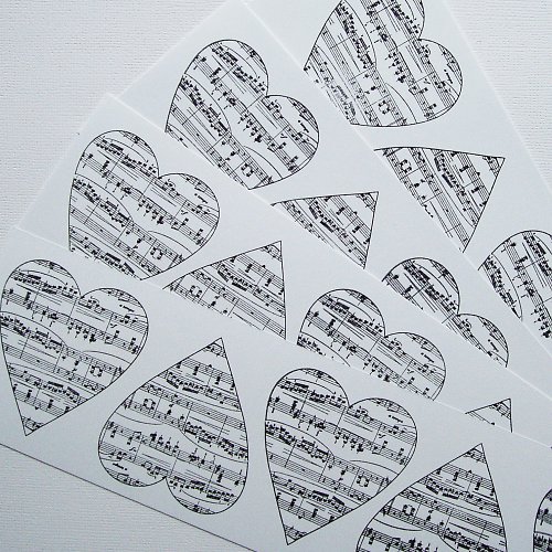 Natištěné obrázky - HEARTS — foto 1