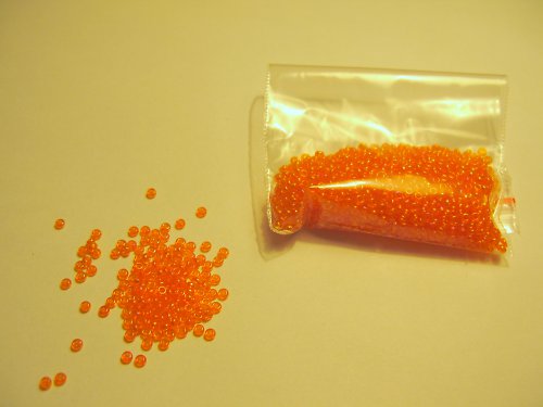 Korálky rokajl oranžové — foto 1