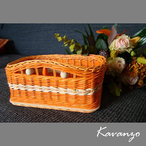 Oranžový košíček — foto 1