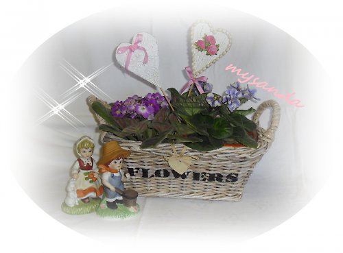Truhlíček "Flowers" — foto 1