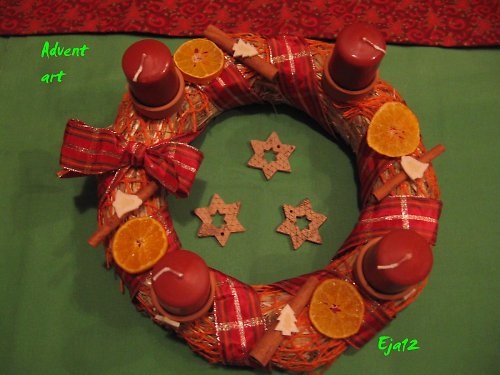 Advent art - věnec !!!sleva!!!! — foto 1
