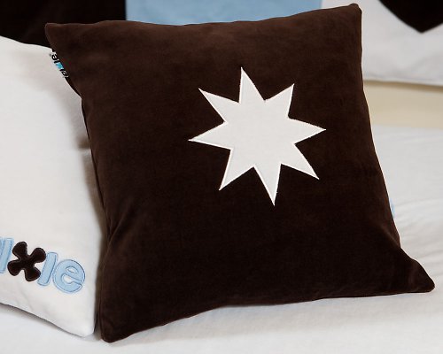 Polštářek Cushion Eolande hnědý — foto 1