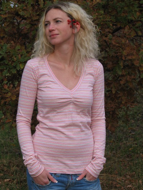 Proužkaté tričko — foto 1