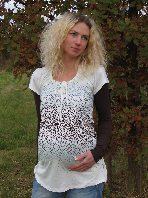 Těhotenské tričko — foto 1