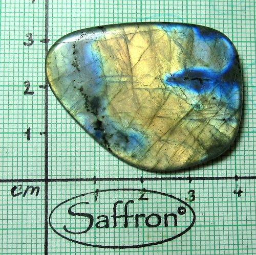 Labradorit kabošon K23 — foto 1