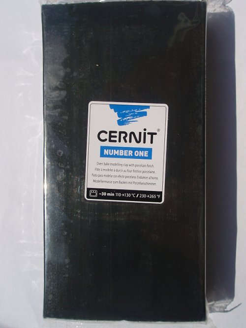 Cernit Number one 500g- 100 černá — foto 1