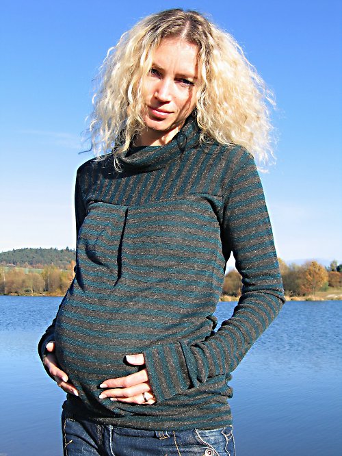 Těhotenský svetřík — foto 1
