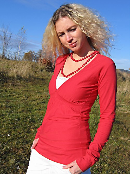 Červené triko — foto 1