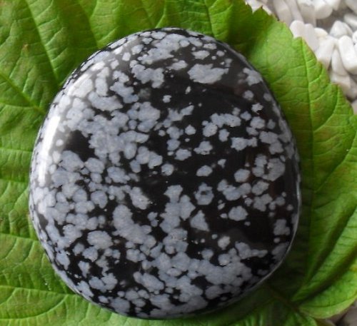Obsidián vločkový 47x45mm — foto 1