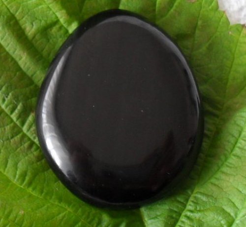 Obsidián stříbrný 43x36mm — foto 1