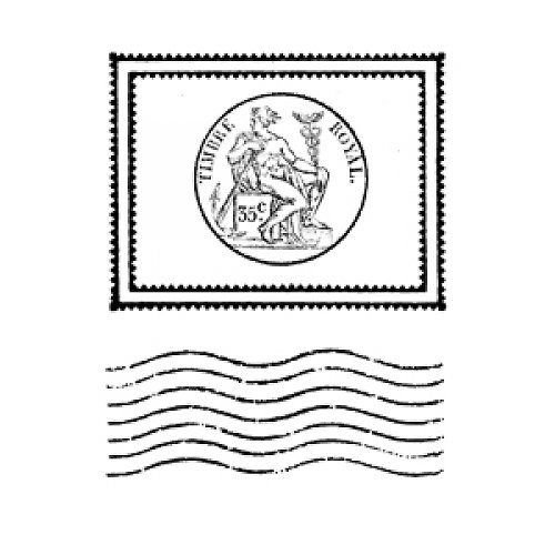 Artemio - POSTAGE STAMP - silikonová razítka — foto 1