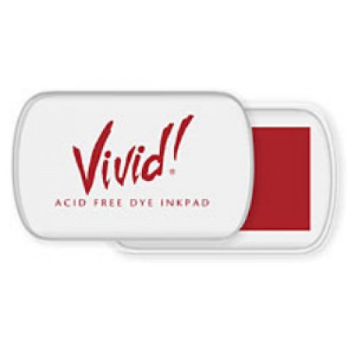 Razítkovací barva - VIVID Brick — foto 1