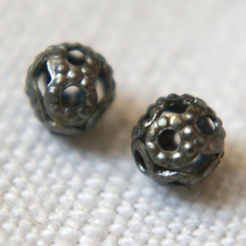 Filigránová kulička 4mm starostříbrná 10ks